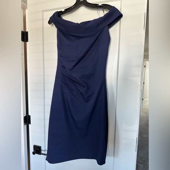 sachin and babi light blue dress Gilda Black Velvet Bardot Long-Sleeve Mini Dress – Club L London main image 1